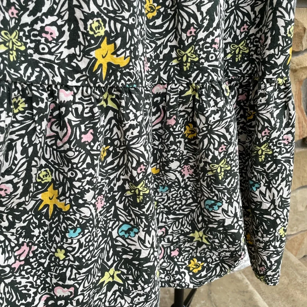 Levi’s hemp boho green peasant dress - Picture 4 of 14